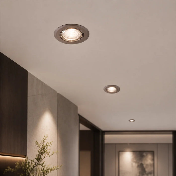 elevenpast down Light 85mm Straight Recessed Downlight – GU10 – Various Colours