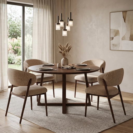 Lyon Dining Chair - Water Repellent Aragon Fabric 