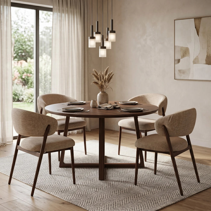 Lyon Dining Chair - Water Repellent Aragon Fabric 