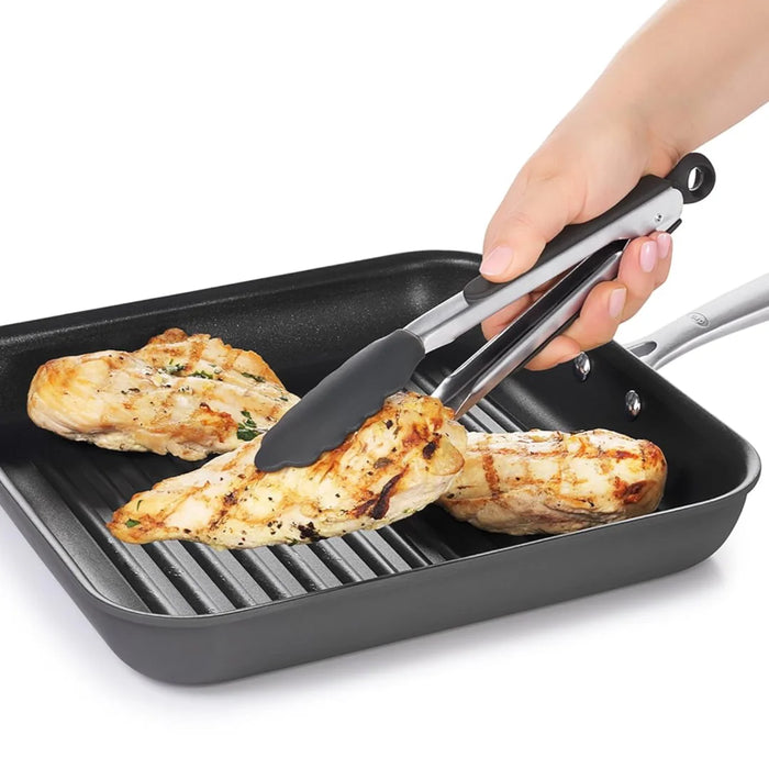 elevenpast food tongs OXO Silicone Tongs 9 Inch | 12 Inch