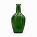 Olive Green Glass Bottle Vase 