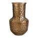 elevenpast glass vase Brown Textured Glass Vasem - Emerald Green | Brown GVX287B