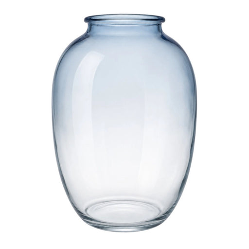 Ombre Oval Glass Vase – Amber  | Blue 