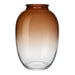 elevenpast glass vase Glass Vase – Amber Ombre Oval GVXS665B
