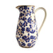 elevenpast Decor Blue Flowers Tall Ceramic Jug H1082082