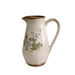 elevenpast Decor Medium Yellow Flowers Ceramic Jug Medium | Large H108D012