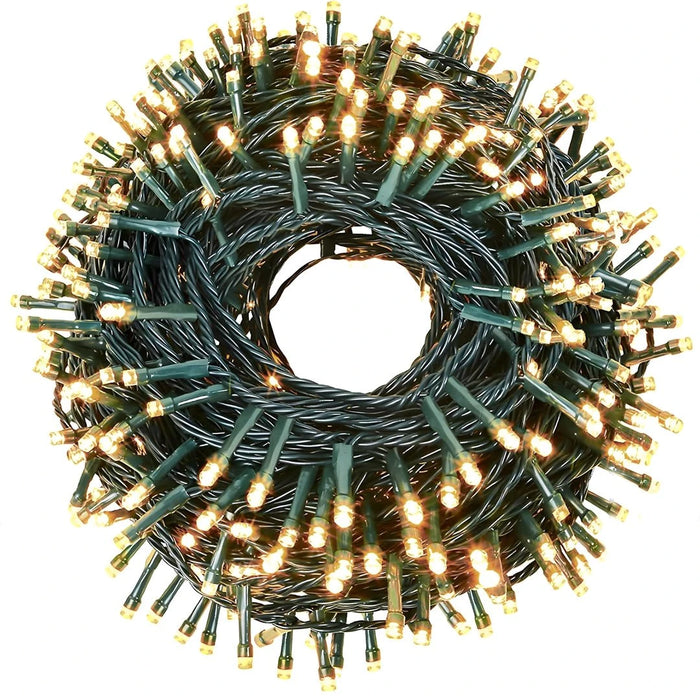 elevenpast string LED Lights Shimmer Connectable 100 LED String Light - 10 Meters | Warm White H294 6009551806967