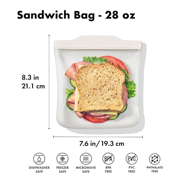 OXO Silicone Sandwich Bag - 828ml 