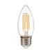 elevenpast LED Bulbs Warm White G80 Clear Filament LED Bulb - 4W E27  Warm White HX-CB35-4W/WW