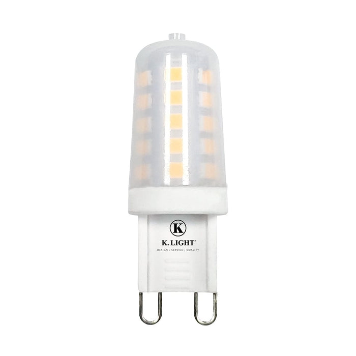 elevenpast Pendant G9 LED G125 Frosted Bulb Warm White HX-G9-3.5W/FR