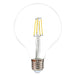 elevenpast Lighting Natural White G125 Ball Light Bulb E27 - LED Warm White or Natural White HX-LG125-8W/NW