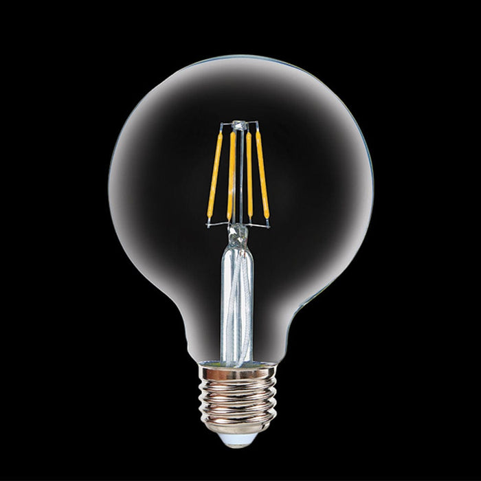 elevenpast LED Bulbs Lumos G95 Clear Filament LED Bulb - 4W E27  Warm White HX-LG95-4W/WW