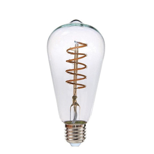 elevenpast Lighting Balloon Spiral T64 Light Bulb - E27 LED HX-LSAST64-4W/W