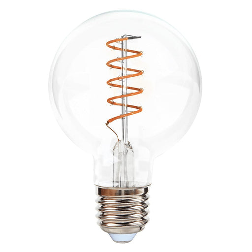 elevenpast Lighting G80 Ball Spiral Light Bulb E27 - LED Warm White HX-LSG80-4W/WW