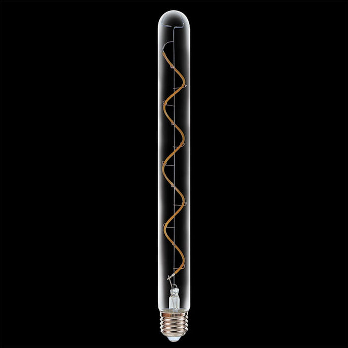 elevenpast LED Filament Bulb Vintage Spiral 4W LED Filament T30 Bulb - Warm White HX-LST-30-300/W