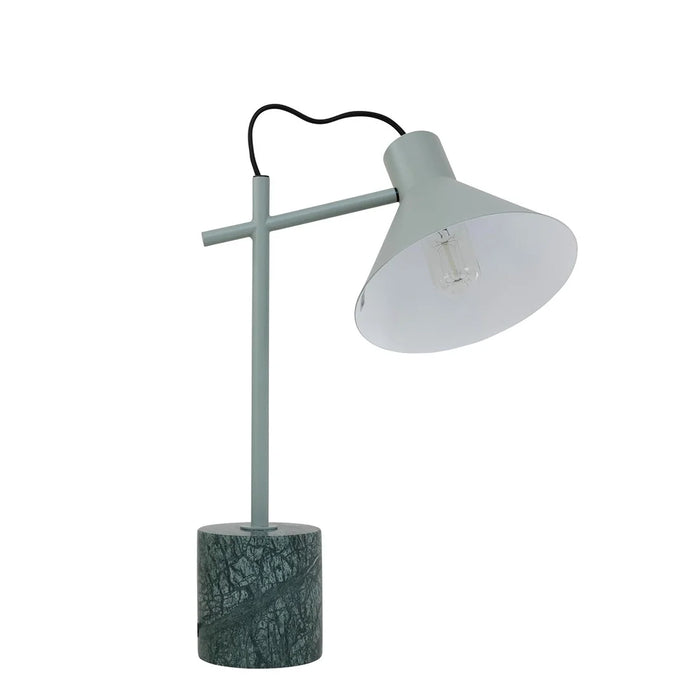 elevenpast Rio Marble Desk Lamp Sage ILU00791