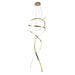 elevenpast Pendant Initial Pendant Light Gold INITIALPENDANTLIGHT