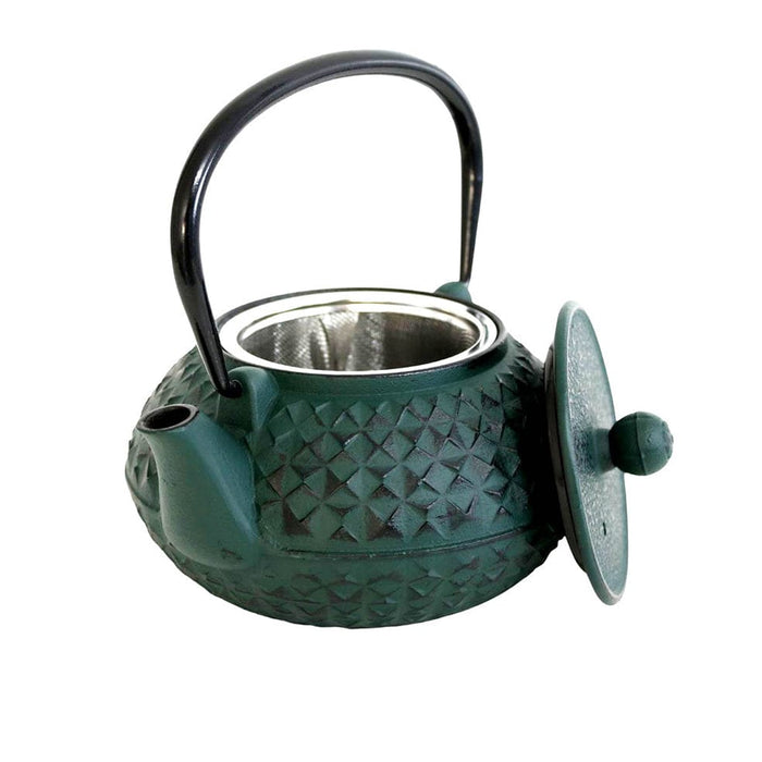 elevenpast Kitchen Appliances Iron Teapot Green 1000ml IRONTY56