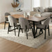 elevenpast Dining Table set Soho 7 Piece Dining Table and Chairs IVT-3260/IVC1225(6)