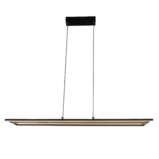 elevenpast pendant light Woodline Twin Linear LED Pendant J-K-LED-1541/2