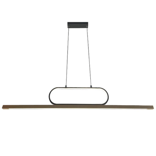 elevenpast pendant light Woodline Linear LED Pendant 4 J-K-LED-1542
