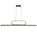 elevenpast pendant light Woodline Linear LED Pendant 4 J-K-LED-1542