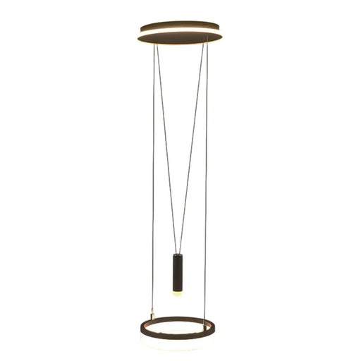 elevenpast pendant light Pullcore Vertical LED Pulley Pendant Light - Black J-K-LED-2530/1