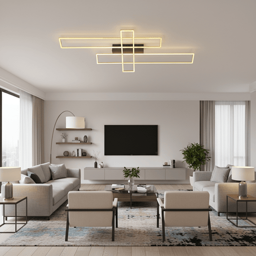 elevenpast LED Ceiling Light Wooden Enigma LED Ceiling Fitting J-KLC-LED-1545