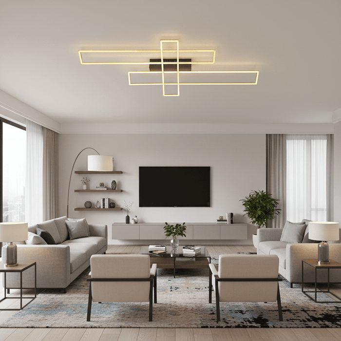 elevenpast LED Ceiling Light Wooden Enigma LED Ceiling Fitting J-KLC-LED-1545