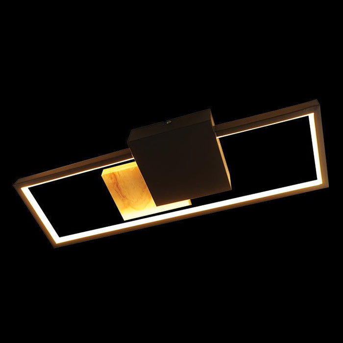 elevenpast LED Ceiling Light Yin Yang Rectangular LED Ceiling Fitting J-KLC-LED-896