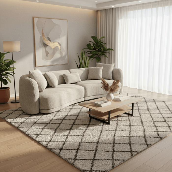 elevenpast couch Matisse 2-Piece 4 Seater - Anthracite | Light Grey