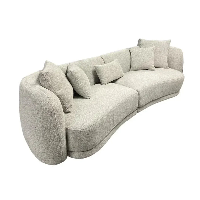 elevenpast couch Light Grey Kenzo 2-Piece 4 Seater - Anthracite | Light Grey J2213/104