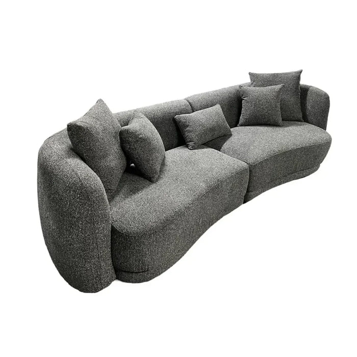 elevenpast couch Anthracite Kenzo 2-Piece 4 Seater - Anthracite | Light Grey J2213/456