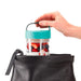 elevenpast food containers Lékué Jar To Go 400ml - Turquoise | Coral