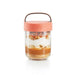 elevenpast food containers Lékué Jar To Go 400ml - Turquoise | Coral