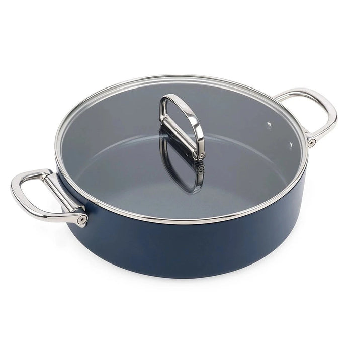 Joseph Joseph saute pan Space Non-Stick Shallow Casserole & Lid - 28cm/4.7L JJA45046/4
