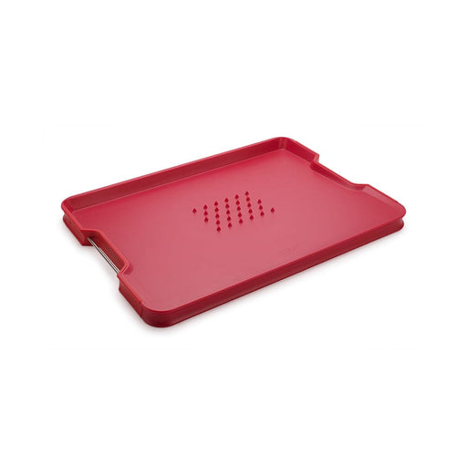 Joseph Joseph chopping block Cut and Carve™ Plus Multi-Function Chopping Board Large - Red JJE60207/4