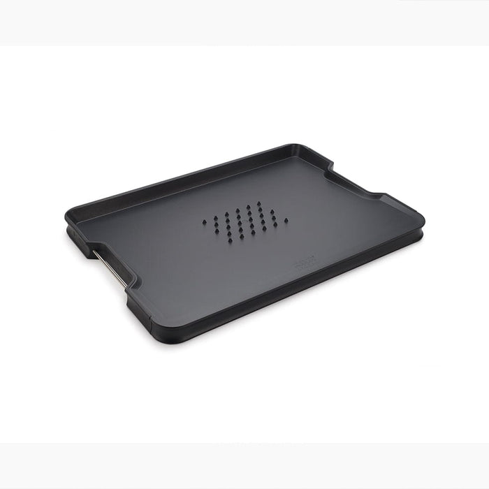 Joseph Joseph chopping block Black / Large Cut and Carve™ Plus Multi-Function Chopping Board 2 Sizes- Red | Black JJE60208/4