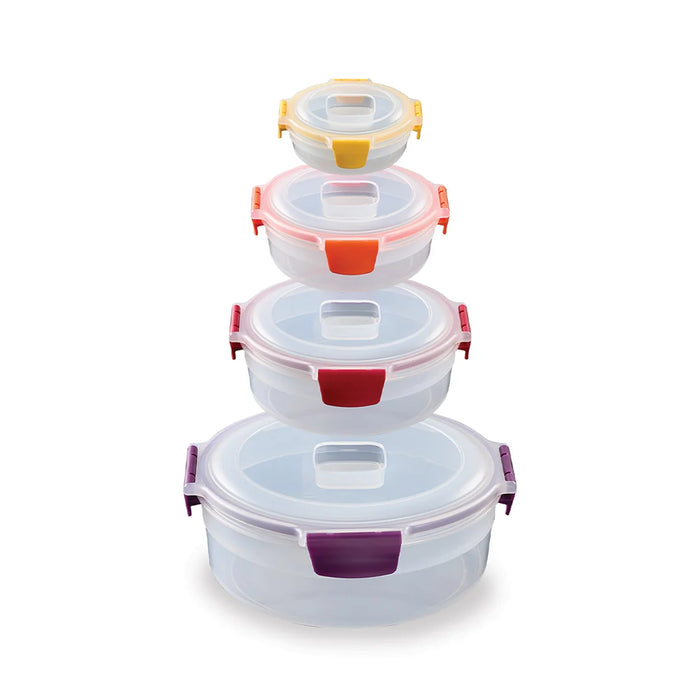 Joseph Joseph food containers Nest™ Lock 8-Piece Multicolour Mixed Food Container Set JJN1000013/2