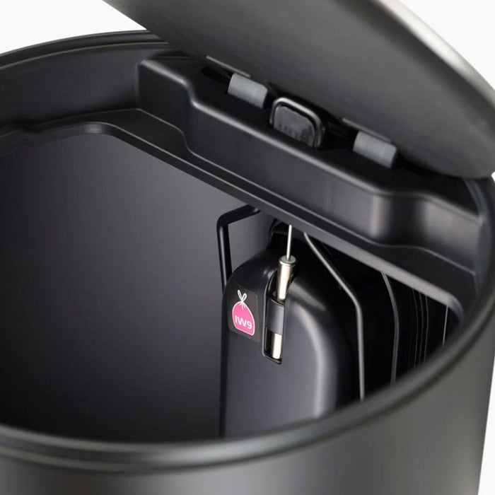 Joseph Joseph waste bin Arc™ 10L Easy-Push Pedal Bin Matt Black JJP30151/1