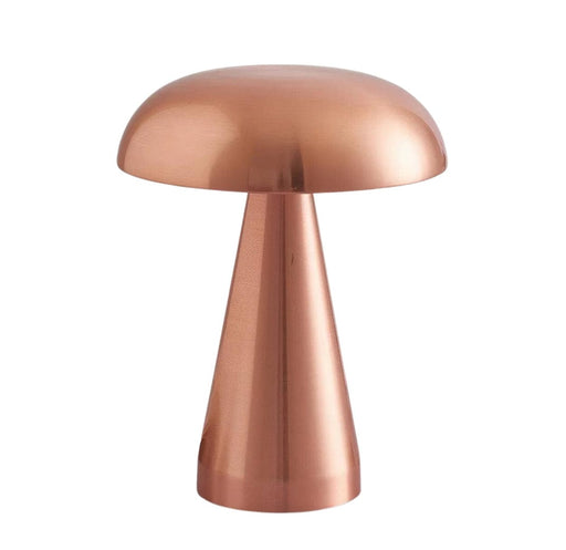 elevenpast Rechargeable Lamp Copper Button Metal Rechargeable Table Lamp Gold | Copper | Chrome JJR-0394