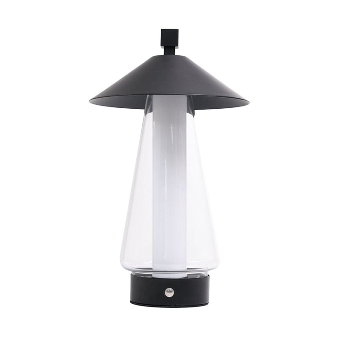 elevenpast Rechargeable Lamp Black Shoji Rechargeable LED Lamp - Black | Gold JJR-0601