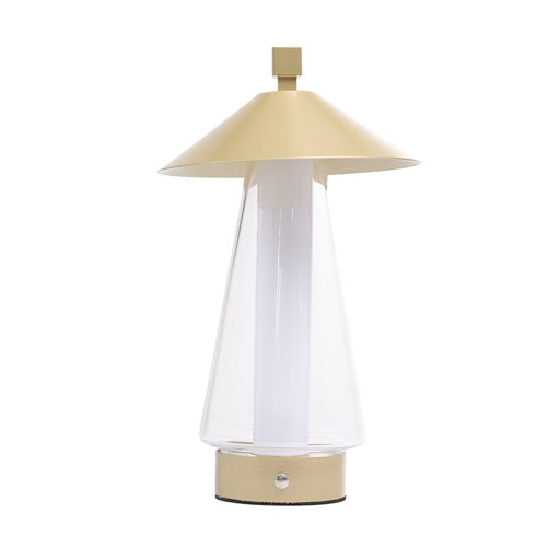 elevenpast Rechargeable Lamp Gold Shoji Rechargeable LED Lamp - Black | Gold JJR-0602