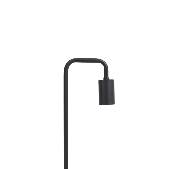 elevenpast Table Lamp Black and Wood Minimalist Desk Lamp – Set of 2 JJR-0801