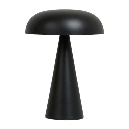 elevenpast Rechargeable Lamp Black Dome Rechargeable Table Lamp Gold | Copper | Chrome JJR-0876