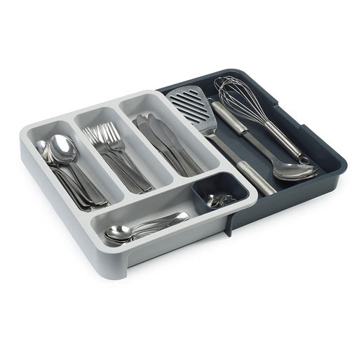 Joseph Joseph cutlery organiser DrawerStore™ Expandable Cutlery Tray - Grey/ Dark Grey JJR85042/2