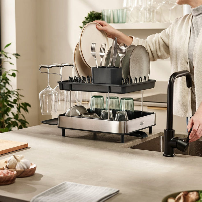 Joseph Joseph dish drainer Excel™ Steel 2-Tier Dish Rack JJR851647/2