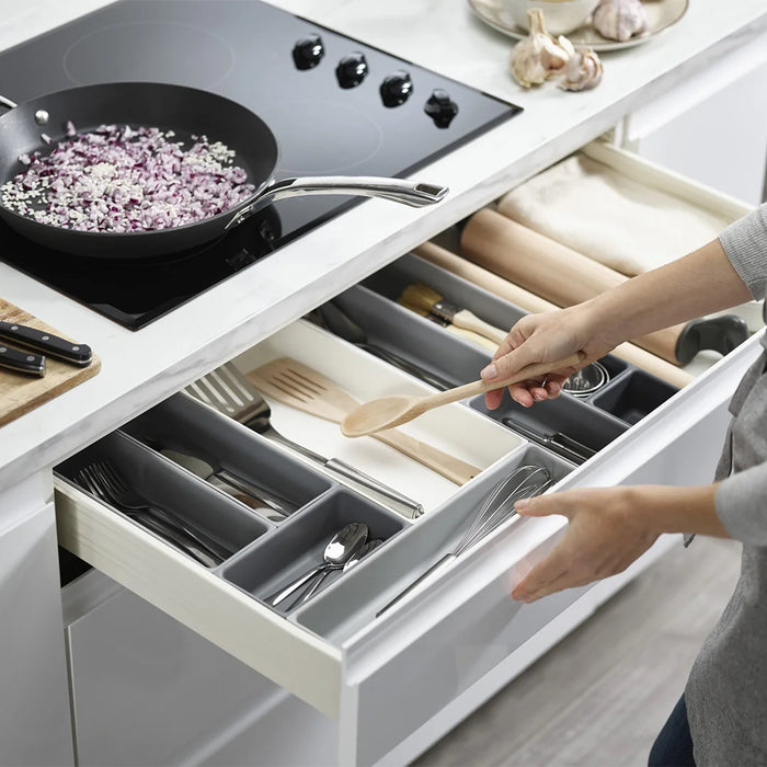 Joseph Joseph cutlery organiser Blox™ 10-piece Drawer Organiser Set - Grey JJR85200/4