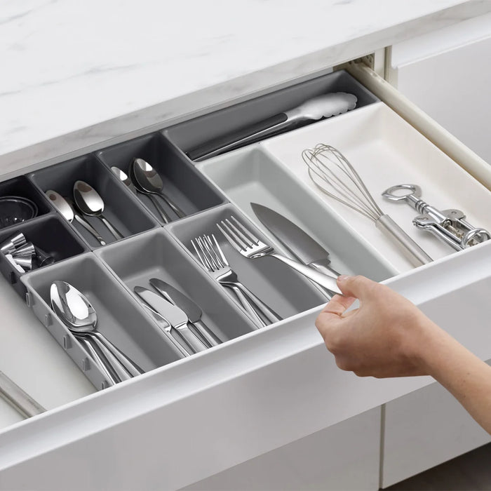 Joseph Joseph cutlery organiser Blox™ 10-piece Drawer Organiser Set - Grey JJR85200/4