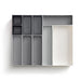 Joseph Joseph cutlery organiser Blox™ 10-piece Drawer Organiser Set - Grey JJR85200/4